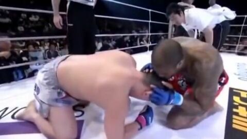Fairplay nach einem K.o. bei der MMA