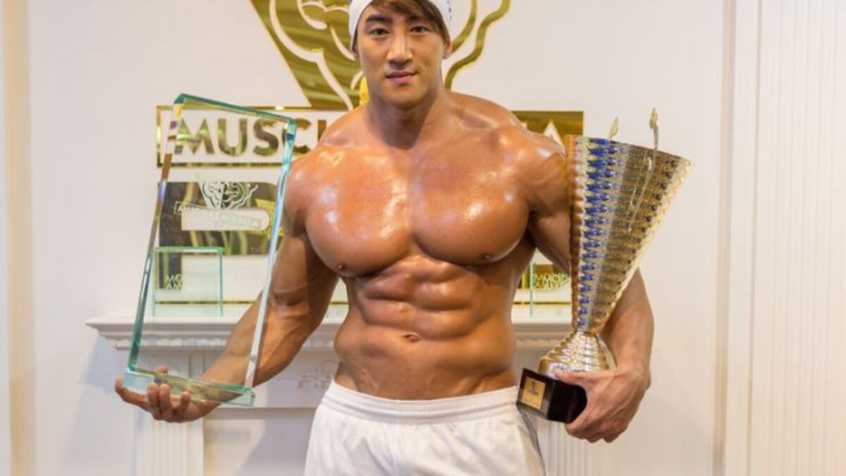 Chul Soon, 32 Jahre alt, ist der Star unter den Bodybuildern in Südkorea. 