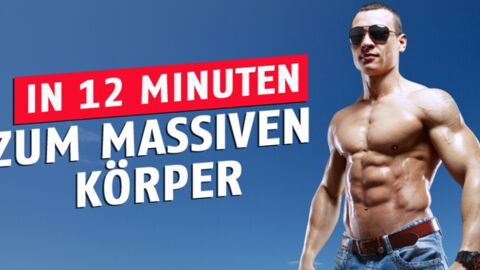 Jeff Cavaliere erklärt, wie man mit einem intensiven, 12-minütigen Training Masse ansetzt
