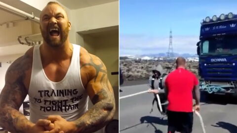 Strongman: Hafthor Bjornsson zeigt seine ganze göttliche Kraft!