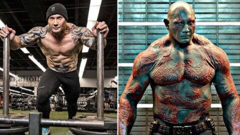 SO hat sich Dave Bautista einen Wahnsinns-Körper für die "Guardians of the Galaxy" antrainiert!