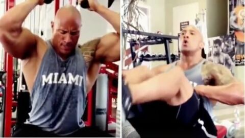 Das Bauchmuskeltraining von Dwayne "The Rock" Johnson