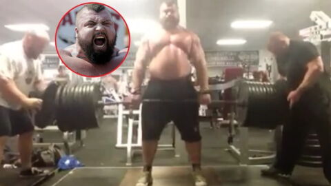 Eddie Hall erfindet ein absolut wahnsinniges Pyramiden-Training