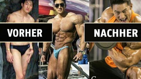 Der körperliche Wandel des "Korean Bodybuilders" Hwang Chul Sun ist mehr als wahnsinnig!