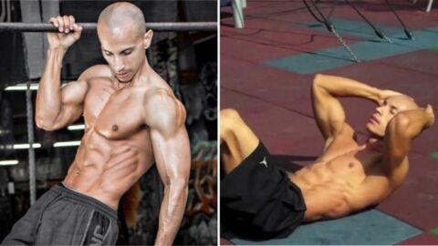 Das ideale Training, um die perfekten Bauchmuskeln von Frank Medrano zu bekommen!