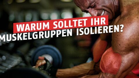 Wofür solltet ihr Isolierungsübungen machen?