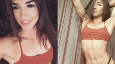 Entdeckt hier Bakhar Nabieva, ein ukrainisches Fitgirl mit einem Traumkörper und sehr muskulösen Beinen