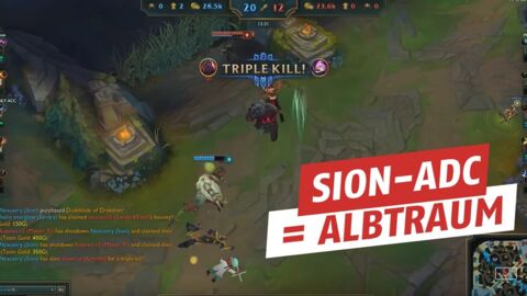 League of Legends: ADC-Sion wird euch Albträume bereiten