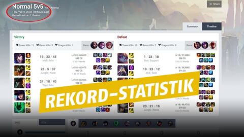 League of Legends: Rekord! Diese Spieler bestreiten die längste Partie aller Zeiten