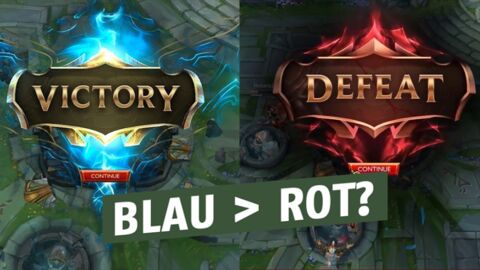 League of Legends: Deshalb gewinnt blau öfter als rot