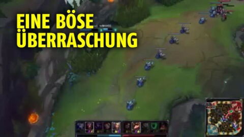 League of Legends: Teemo fällt einer bösen Überraschung zum Opfer