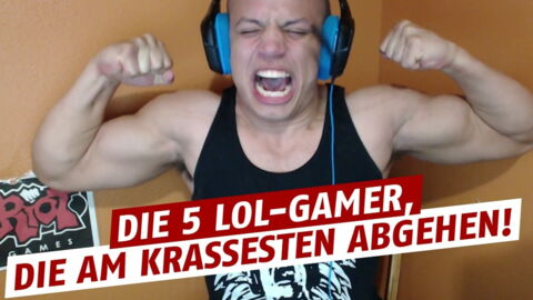 League of Legends: Kennt ihr die 5 LoL-Gamer, die am krassesten abgehen?
