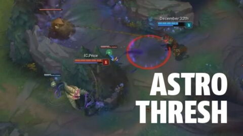 League of Legends : Dieser Thresh fällt einem Glitch zum Opfer, der ihn in eine andere Dimension transportiert!