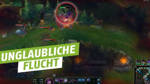 League of Legends: Unglaublich! Spektakuläre Flucht gelingt