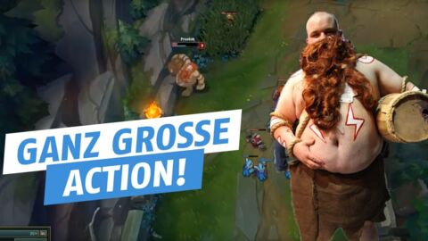 League of Legends: Gragas zeigt Riven und Lee Sin, dass auch er Outplays draufhat