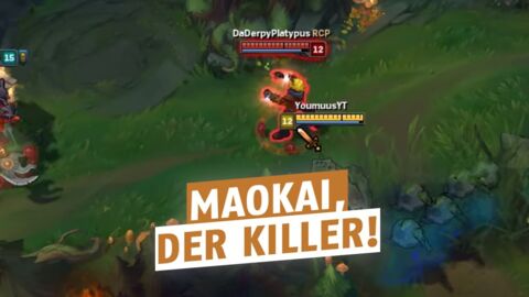 League of Legends: Maokai Full AP hat einen enormen Burst