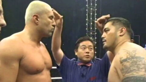 Jerome Le Banner und sein Sieg im historischen K-1 Kampf