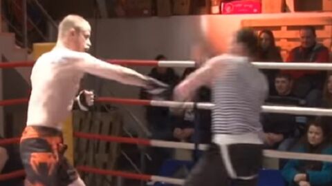 Kung-Fu-Experte steigt in den Ring gegen einen MMA-Kämpfer