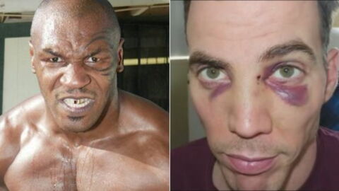 Mike Tyson bricht Steve-O von Jackass live die Nase