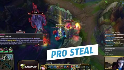 League of Legends: Nur die besten Blitzcrank-Spieler schaffen diesen Nashor-Steal