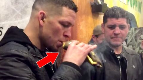 Nick und Nate Diaz rauchen einen Joint für 2.000 Dollar