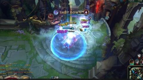 League of Legends: Dank epischer Technik! Nunu mit Triple-Kill im Brunnen