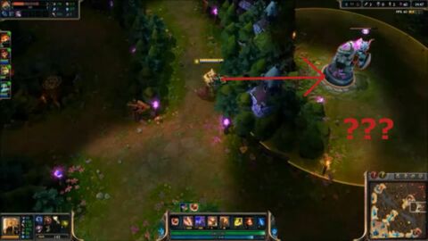 League of Legends: Azir zerstört einen Turm aus sicherer Entfernung