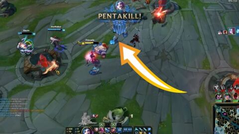 League of Legends: Mit Lee Sins Hilfe! Diese Jinx landet einen tollen Pentakill