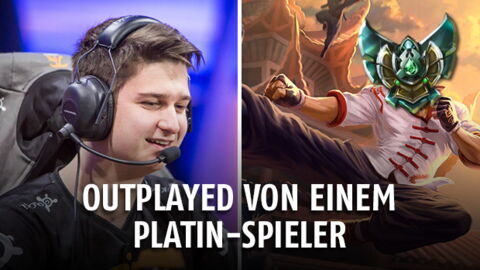 League of Legends: Einem Platin-Spieler gelingt ein Bait gegen Febiven