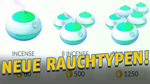 Pokémon GO: 3 neue Rauchtypen entdeckt!