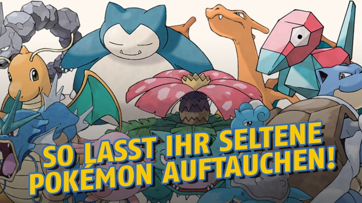 Pokémon GO Die einfachste Art, seltene Pokémon zu fangen