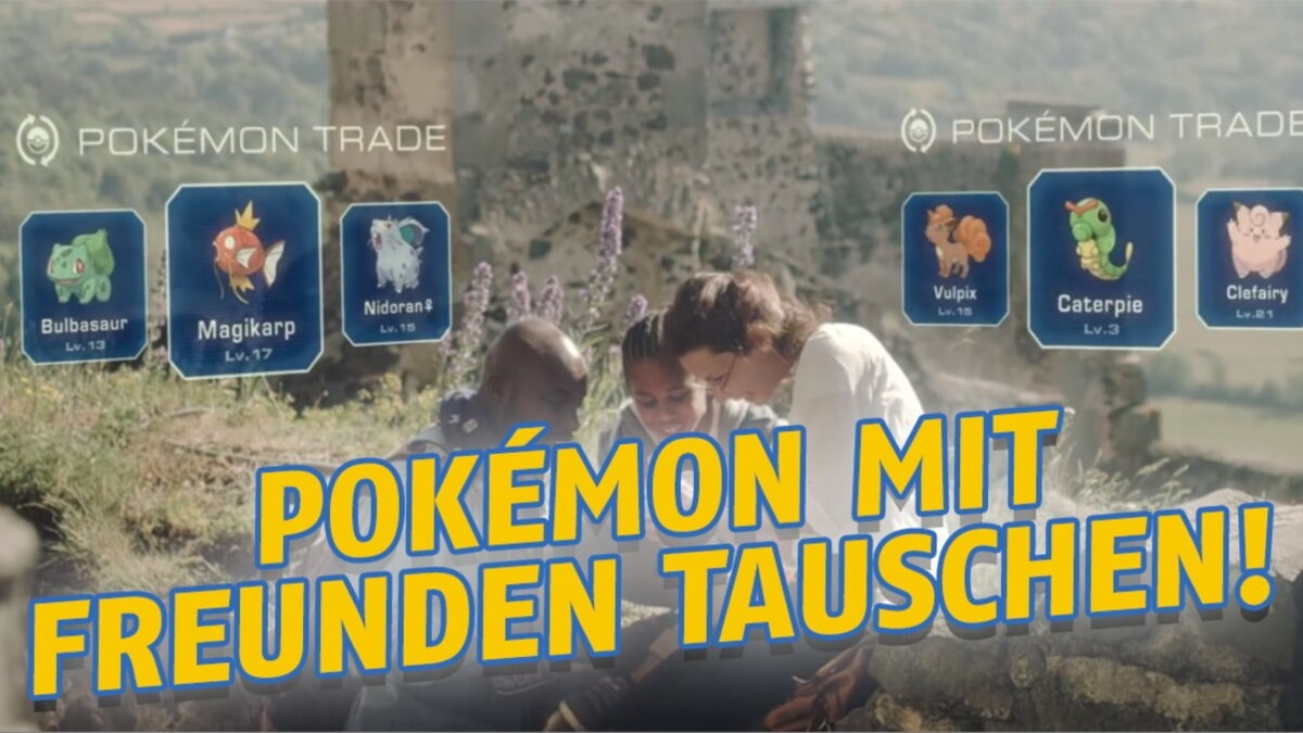 Pokémon GO Bald könnt ihr eure Pokémon mit anderen Spielern tauschen