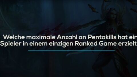 League of Legends: Was ist der Rekord für Pentakills in einer einzigen Ranked-Partie?