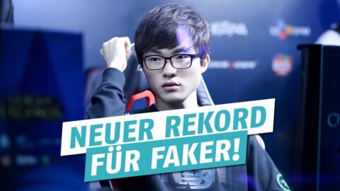 League of Legends. Historisch! Faker mit neuem Rekord