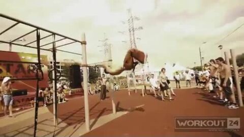 Beeindruckender Street Workout in Russland und der Ukraine