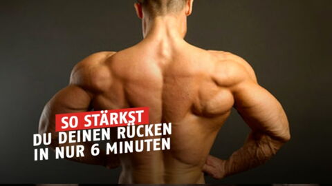 Training der Rückenmuskulatur in nur 6 Minuten