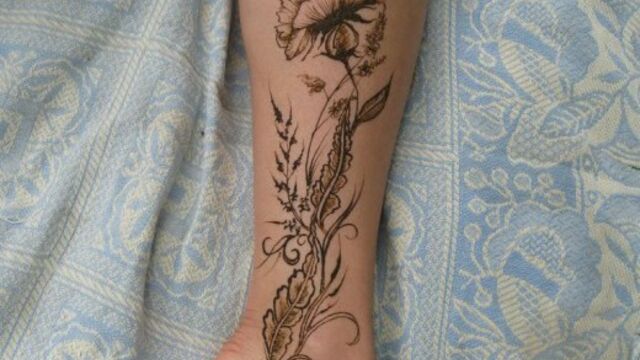 Vorlagen frauen unterschenkel tattoo Tattoo Vorlagen