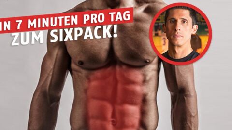 Ein komplettes Bauchmuskeltraining in 7 Minuten pro Tag