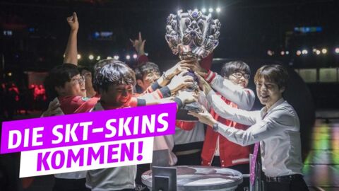 League of Legends: SKT T1 präsentiert dritte Skin-Reihe