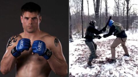 MMA: UFC-Profis fordern Soldaten heraus