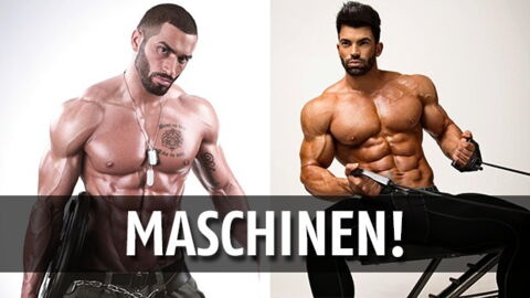 Das spektakuläre Training von Lazar Angelov und Sergi Constance