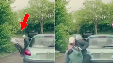 Road Rage mit dem falschen Opfer