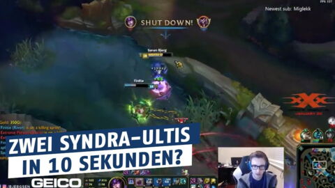 League of Legends: Bjergsen ist so stark, dass er Syndras Ulti zweimal einsetzen kann