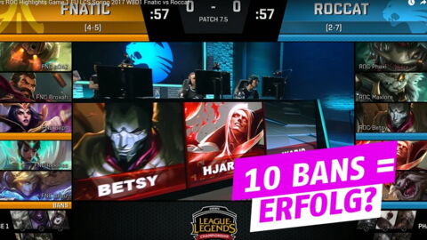 League of Legends: Das neue Ban-System ist ein Erfolg