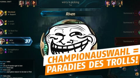 League of Legends: Endlich! Riot will Trolle bei der Championauswahl bestrafen