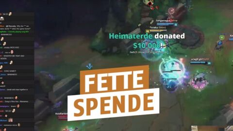League of Legends: Fette Spende für C9 Sneaky auf Twitch!