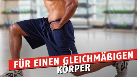 Um einen ausgeglichen trainierten Körper zu haben, solltet ihr dieses Training für die Beine machen, egal wo ihr seid