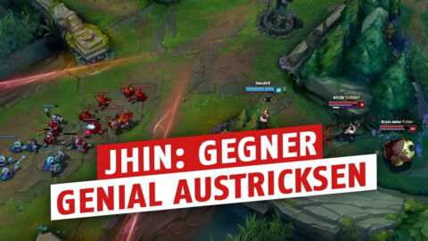 League of Legends: So wechselt ihr den Schusswinkel von Jhins Ulti