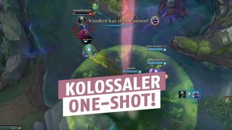 League of Legends: Auch mit 20000 Lebenspunkten wird dieser Champion von Urgot mit einem One-Shot vernichtet