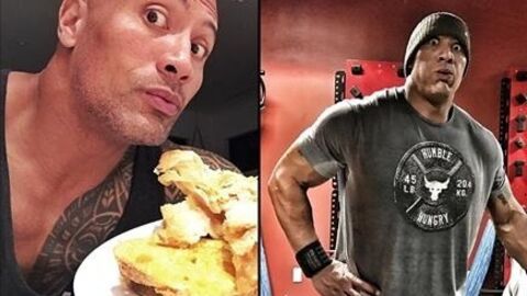 Dwayne Johnson, alias The Rock, hat sich an Weihnachten das größte "Cheat Meal" ever gegönnt!